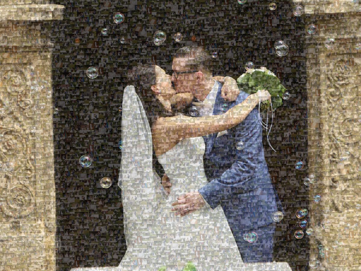 Hochzeitsmosaik erstellen NEU Mit Gratis Vorschau +24hVersand