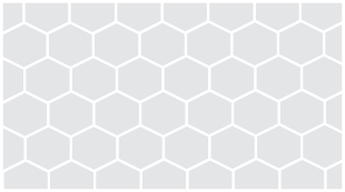 Fotomosaik mit Hexagon als Bildraster
